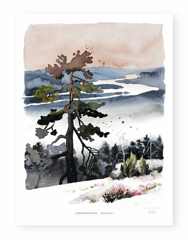 Ester Visual: Kuninkaanlaavu A4, 21x30 cm