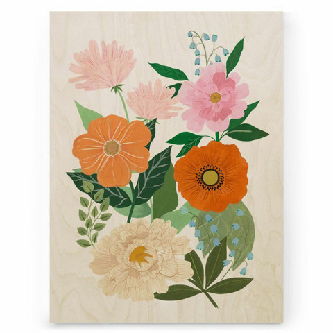 Iisa Mönttinen: Summer Bouquet 30x40 cm 