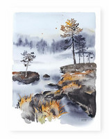 Ester Visual: Erämaan reunalla 30x40 cm
