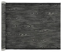 VIILU -laudeliina musta-pellava 48x60 cm