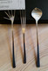 Latimeria ottimet, 3 kpl setti, ruostumaton teräs, velvet steel