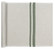LAUANTAI -laudeliina 46x60 cm pellava-vihreä raita