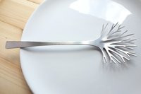 Latimeria pastaotin - yleisotin, ruostumaton teräs, harjattu pinta