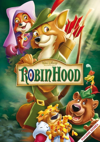 Robin Hood dvd, Disney Klassikko