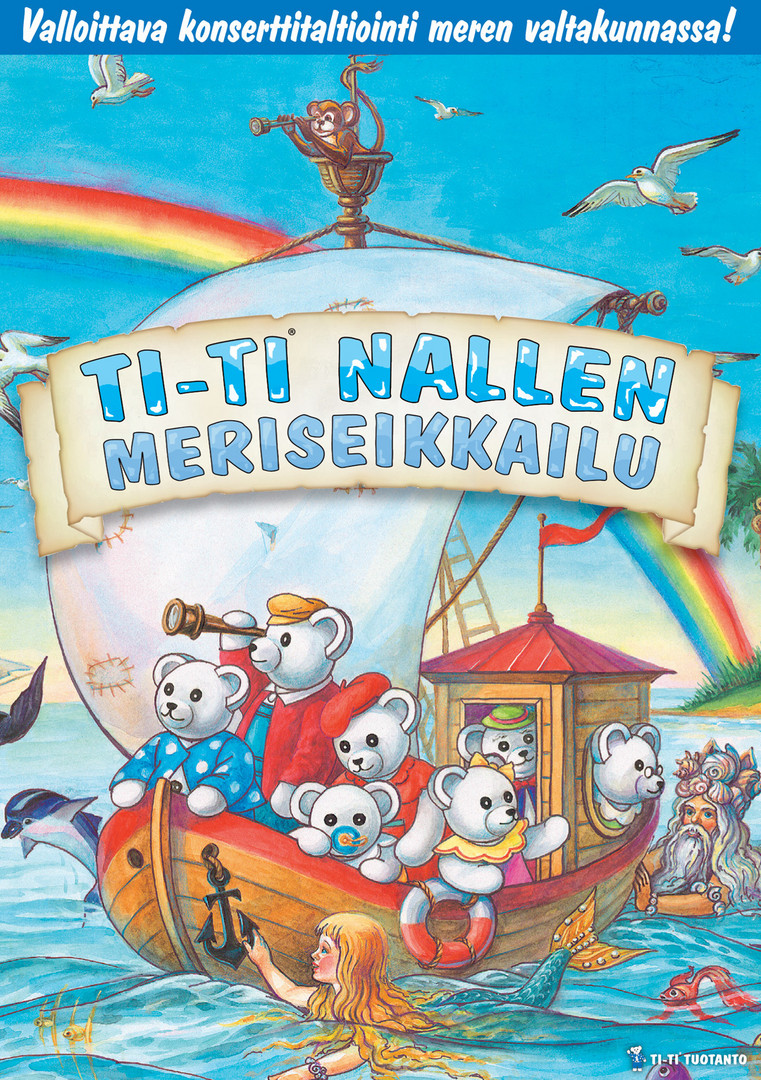 Ti-Ti Nallen Meriseikkailu Dvd - Lastenleffat.fi Netstore