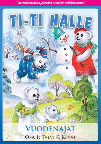 Ti-Ti Nalle Vuodenajat talvi ja kevät dvd