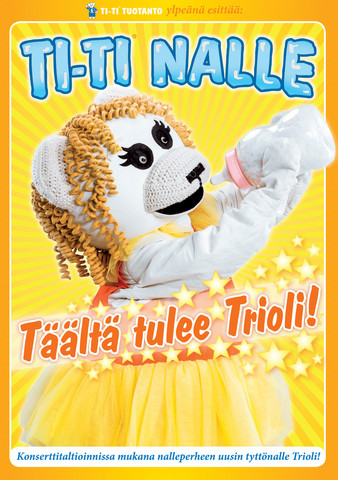 Ti-Ti Nalle: Täältä tulee Trioli! dvd