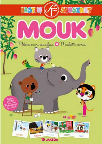 Mokon suuri maailma: Maalattu norsu dvd