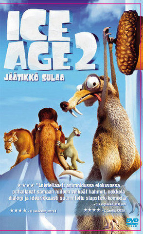 Ice Age 2 Jäätikkö sulaa dvd