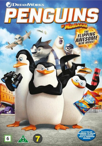 Madagascarin Pingviinit dvd