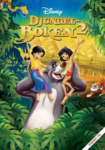 Viidakkokirja 2 dvd Disney