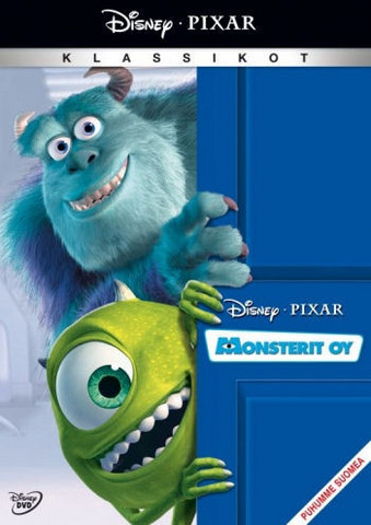 Monsterit Oy dvd, Disney Pixar Klassikko
