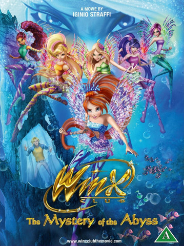 Winx Club: Syvyyksien salaisuus dvd elokuva