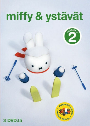 Miffy ja Ystävät BOX 2 Kokoelma dvd 3 levyä