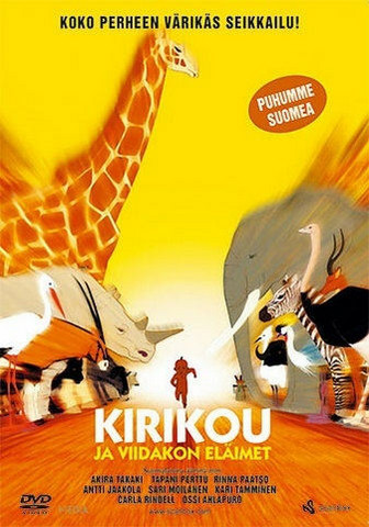 Kirikou ja viidakon eläimet dvd