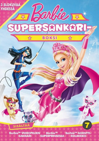Barbie Supersankari BOX 1+2+3 dvd
