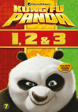 Kung Fu Panda BOX 1+2+3 dvd