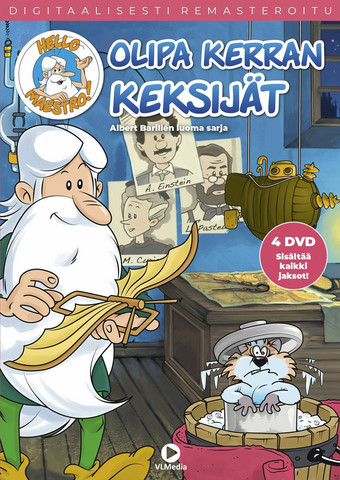Olipa kerran keksijät dvd BOX 1+2+3+4