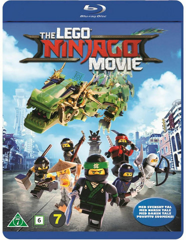 Lego Ninjago Movie Suomi Elokuva Blu-ray