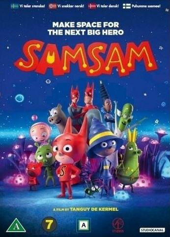 SamSam Elokuva dvd