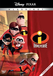 Ihmeperhe dvd, Disney Pixar