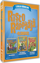 Risto Räppääjä BOX 1+2+3 dvd
