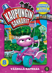 Kaupungin sankarit 8: Väärillä raiteilla dvd