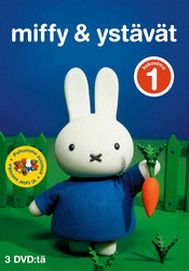 Miffy ja Ystävät BOX 1 Kokoelma dvd 3 levyä