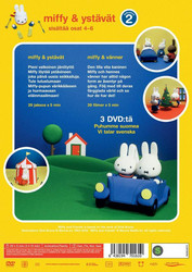 Miffy ja Ystävät BOX 2 Kokoelma dvd 3 levyä