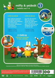 Miffy ja Ystävät BOX 3 Kokoelma dvd 2 levyä