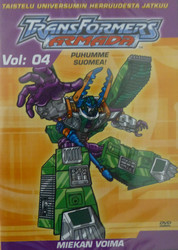 Transformers Armada Vol 04: Miekan voima dvd