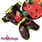 ForMyDog kevyt vuorellinen sadeasu urosmalli