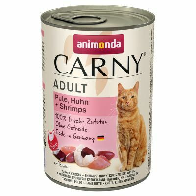 Animonda Carny Adult kalkkuna,kana&katkarapu 400g