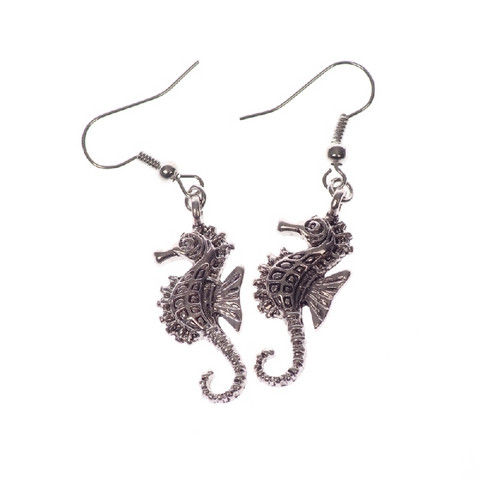 Delicate Seahorse Earrings Koruhar Delicate Seahorse Earrings