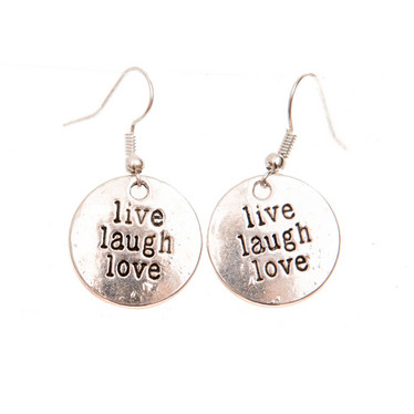 Live laugh love-korvakorut