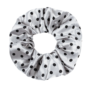 Pilkullinen scrunchie / hiusdonitsi