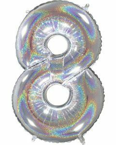 Numerofoliopallo hologrammi 66cm (0-9)