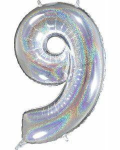 Numerofoliopallo hologrammi 66cm (0-9)