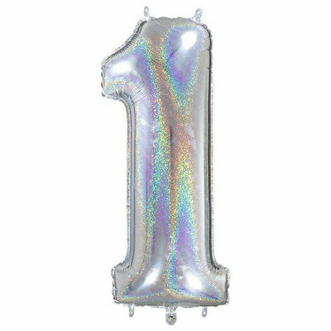 Numerofoliopallo hologrammi 66cm (0-9)