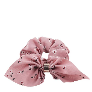 Rusettiponnari kukkakuosilla (pinkki)