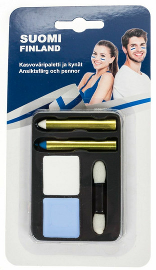 Kasvoväripaletti Suomi