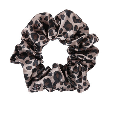 Scrunchie ruskea -leo-