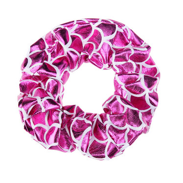 Scrunchie violetti -hohtava-