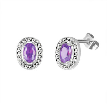 Lady nappikorvikset -violetti-