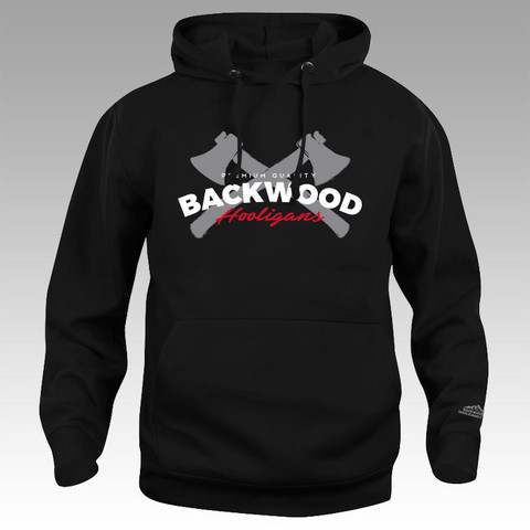 Backwood Hooligas® The Axes hoodie (without zipper)