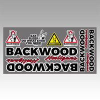 Backwood Hooligans® Sticker set