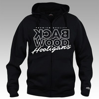 Backwood Hooligas® Thinline hoodie with zipper