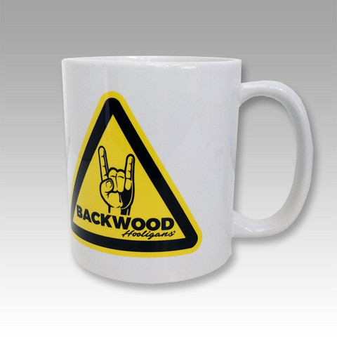 Backwood Hooligans® Kahvimuki (Warning)