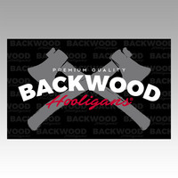 Backwood Hooligans® Lippu (kirveslogo)