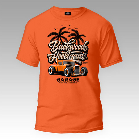 Backwood Hooligans® Garage T-shirt